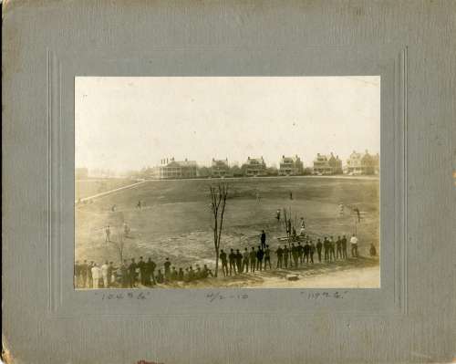 104th Co. vs. 119th Co. Base Ball Game April 2, 1910